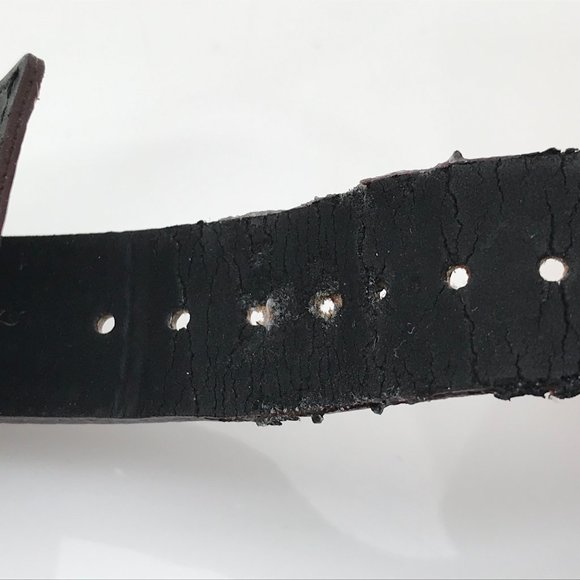 Vestal Women Watch Brown Leather Wide Band Gold To - Picture 10 of 11